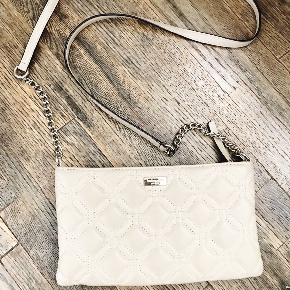 kate spade ♠️ nude purse